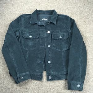 GAP 1969 Black Corduroy Jean Jacket